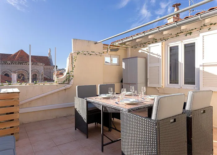 Lisa\'S Rooftop - Toit-Terrasse A 2Mn Du Palais Et Des Plages De La Croisette