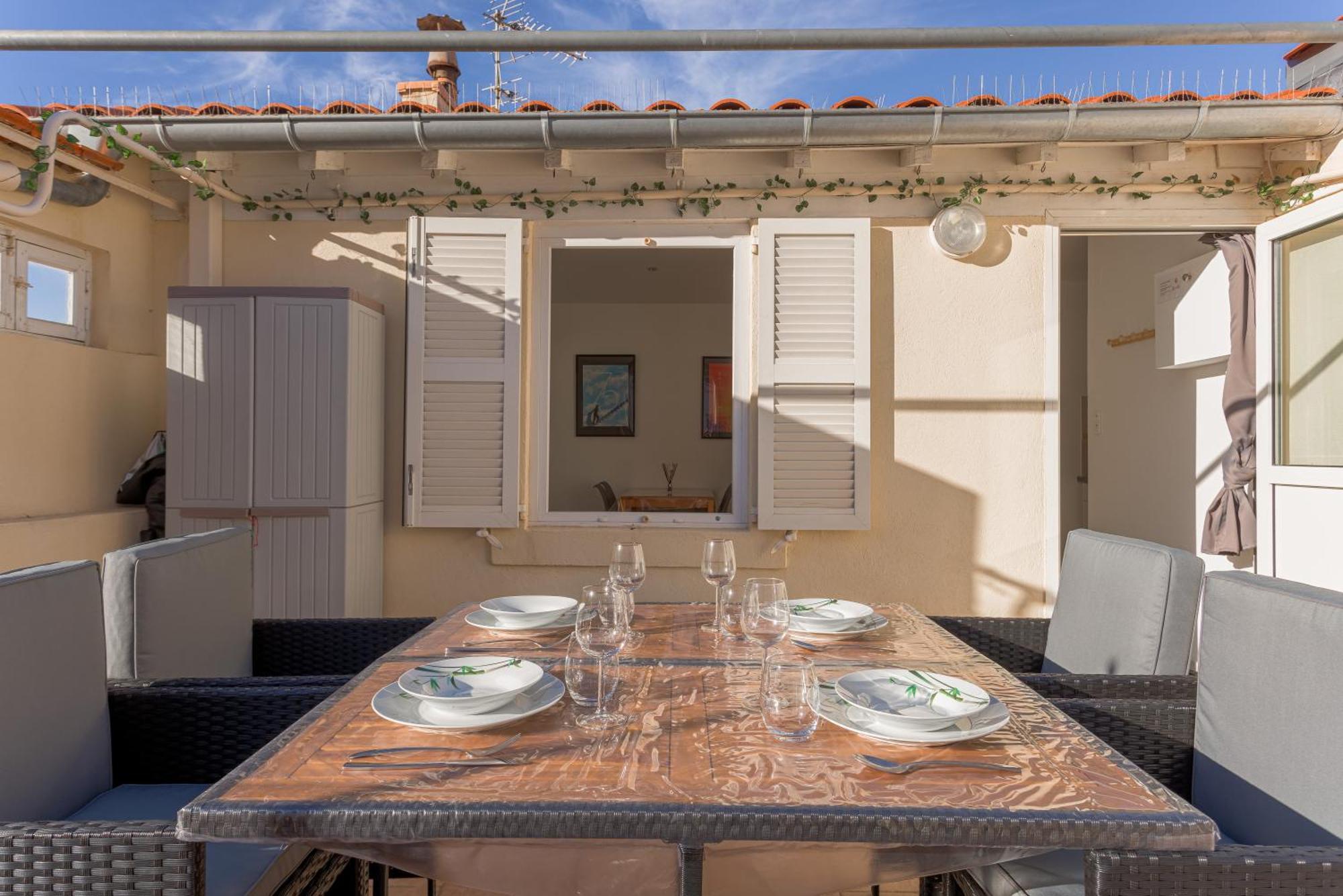 Appartement Lisa's Rooftop - Toit-terrasse A 2mn Du Palais Et Des Plages De La Croisette *
